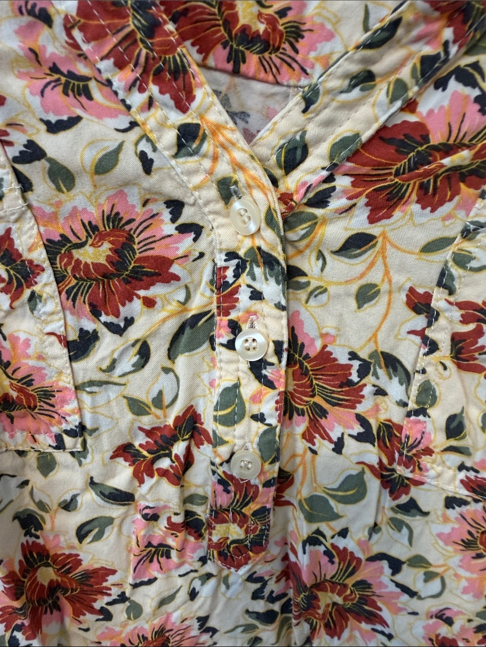 đ 004 Torrid Sz 2 Floral Top đ - Picture 8 of 9